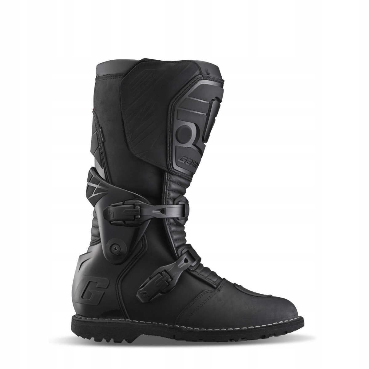 Gaerne Buty Turystyczne Długie G.dakar Black Gore-tex Czarny Rozmiar 45