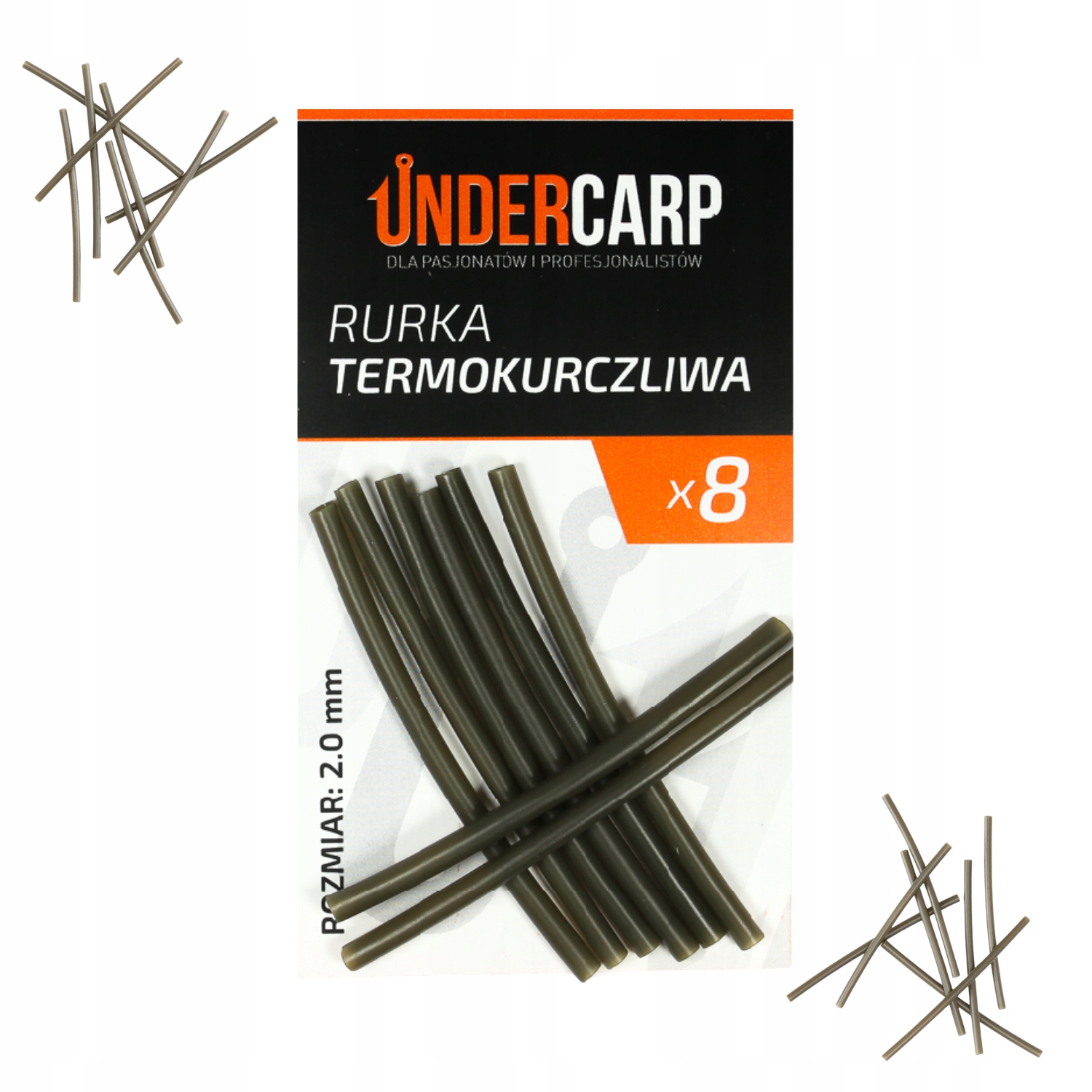 Rurka Termokurczliwa Undercarp Zielona 2,0 mm