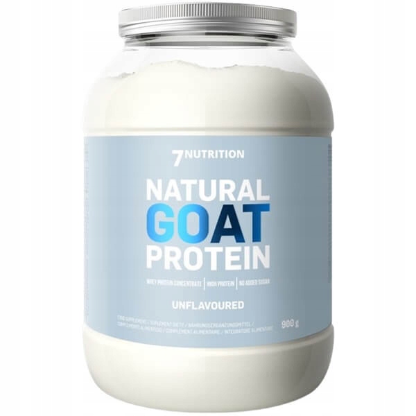 7Nutrition Natural Goat Protein – přírodní syrovátkový kozí protein 900 g