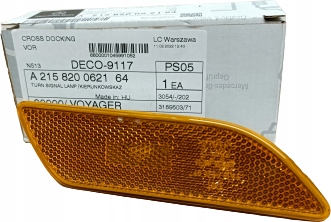 Směrovka Obrysová Mercedes CL W215 Usa Pravá