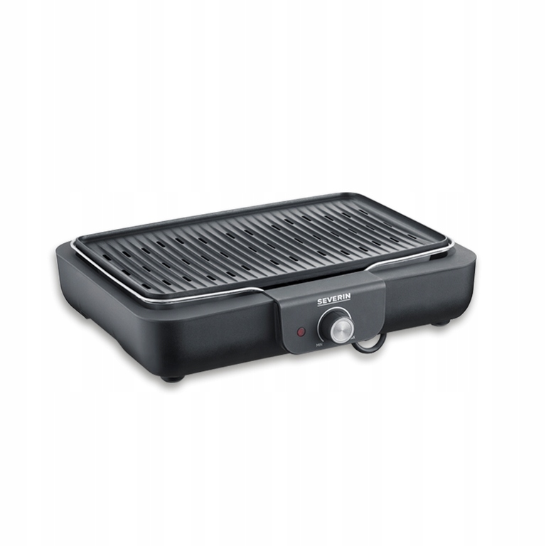 Severin Pg 8556 Elektrický stolový gril s doskou Barbecue 2300W čierny