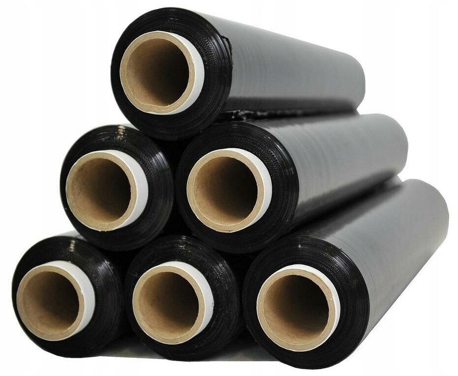 FOLIA STRETCH 1,2 KG 23 mikrony CZARNA MOCNA EAN (GTIN) 5905061990213