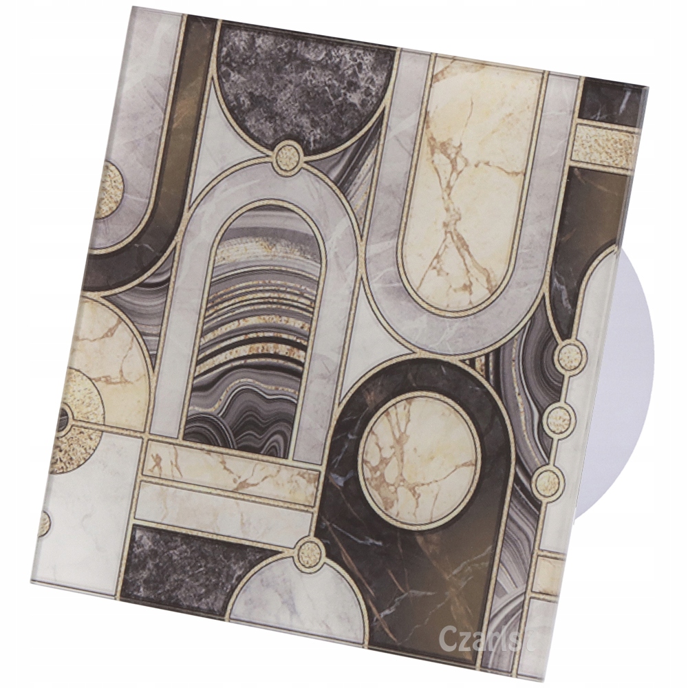 Sklenený Ventilátor Panel FH36 Higrostat Fi 120