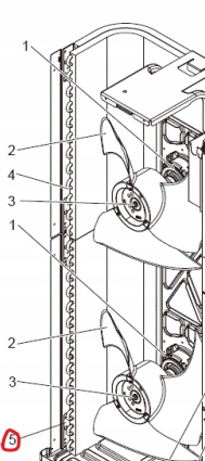 271890 S70E95408 HEAT EXCHANGER (UNDER) WYMIENNIK CIEPŁA Mitsubishi Electric