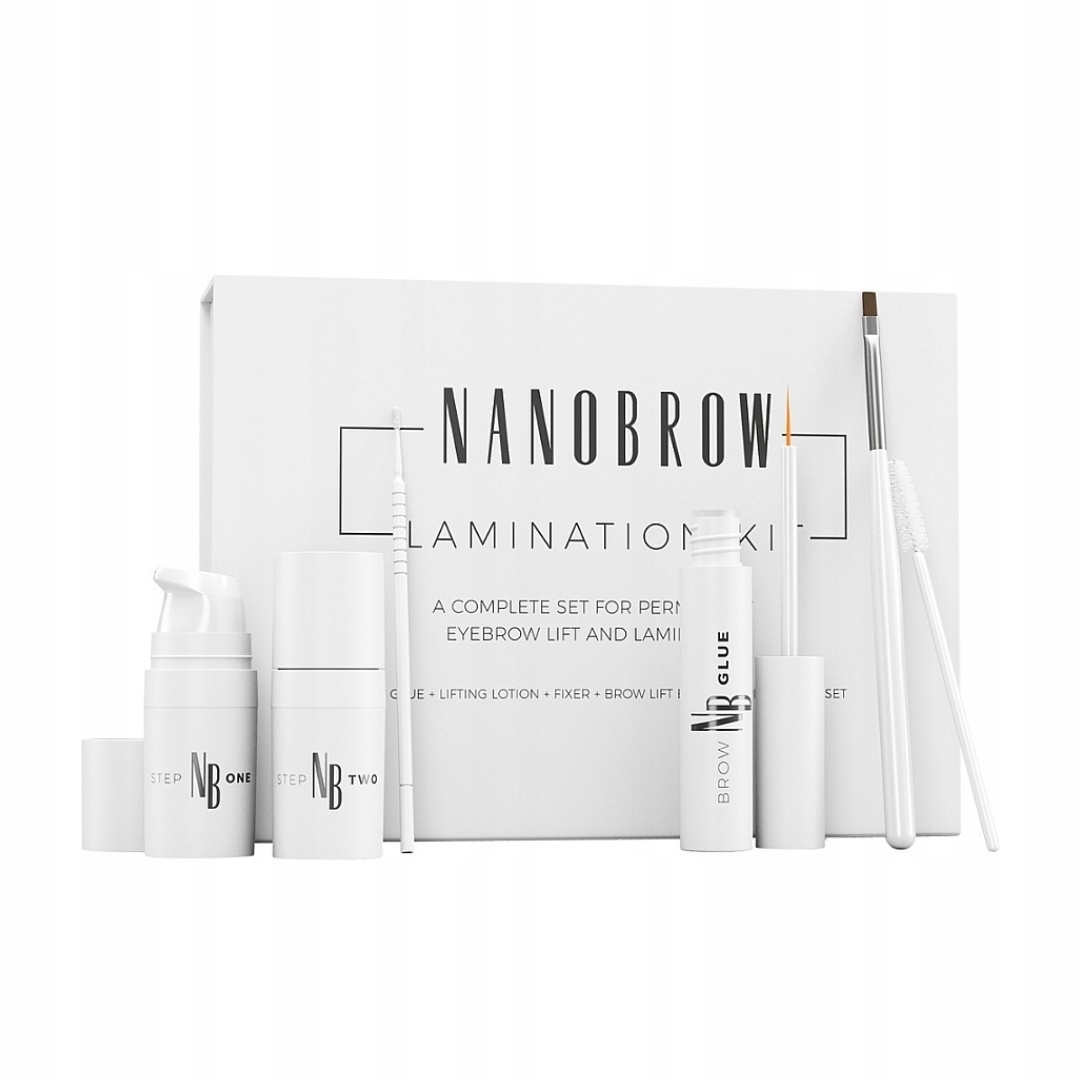 Nanobrow Laminovací sada Profesionální sada pro laminování obočí
