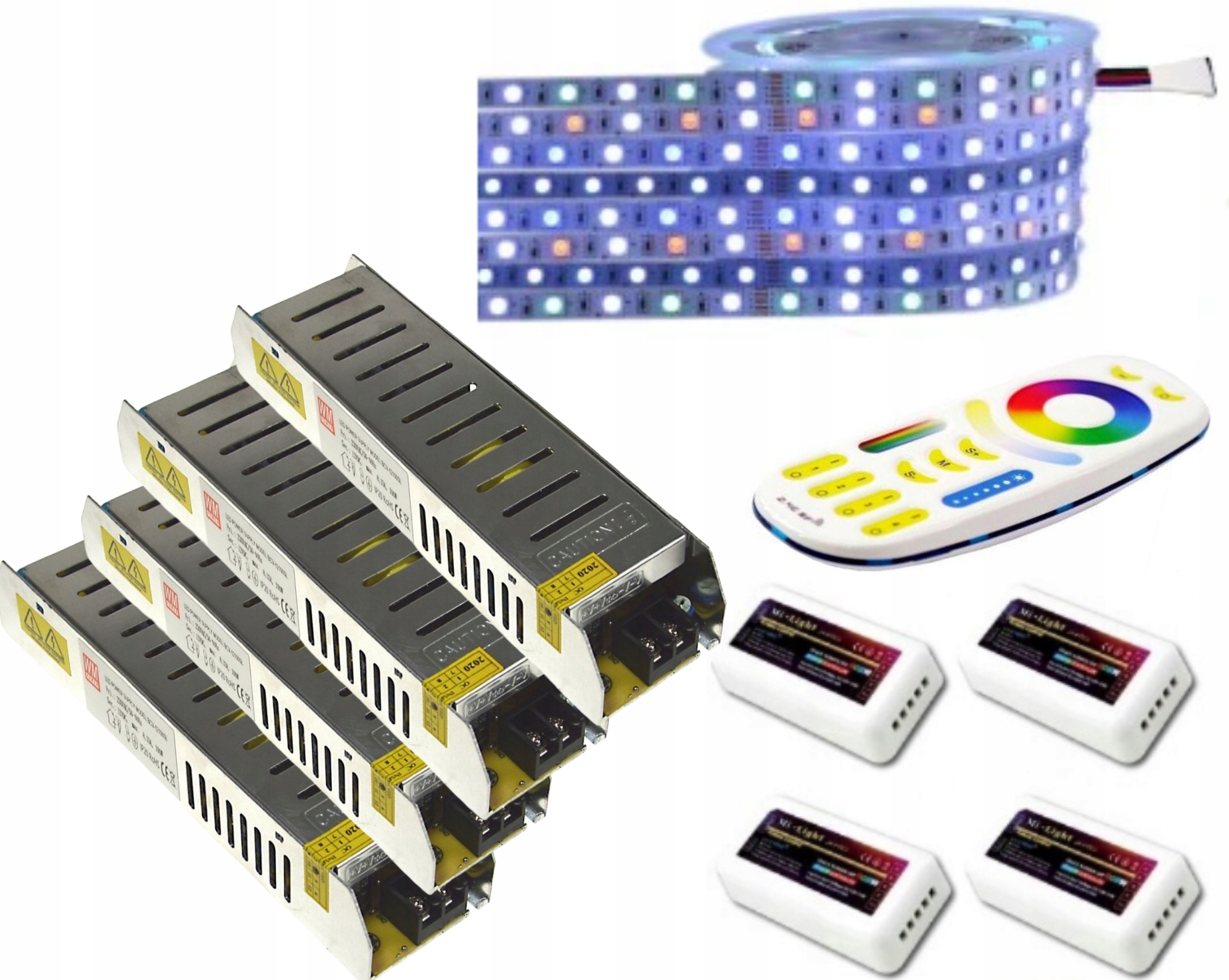 Sada Led pásikov Rgbw 5050 Mi-Light Premium 40 m