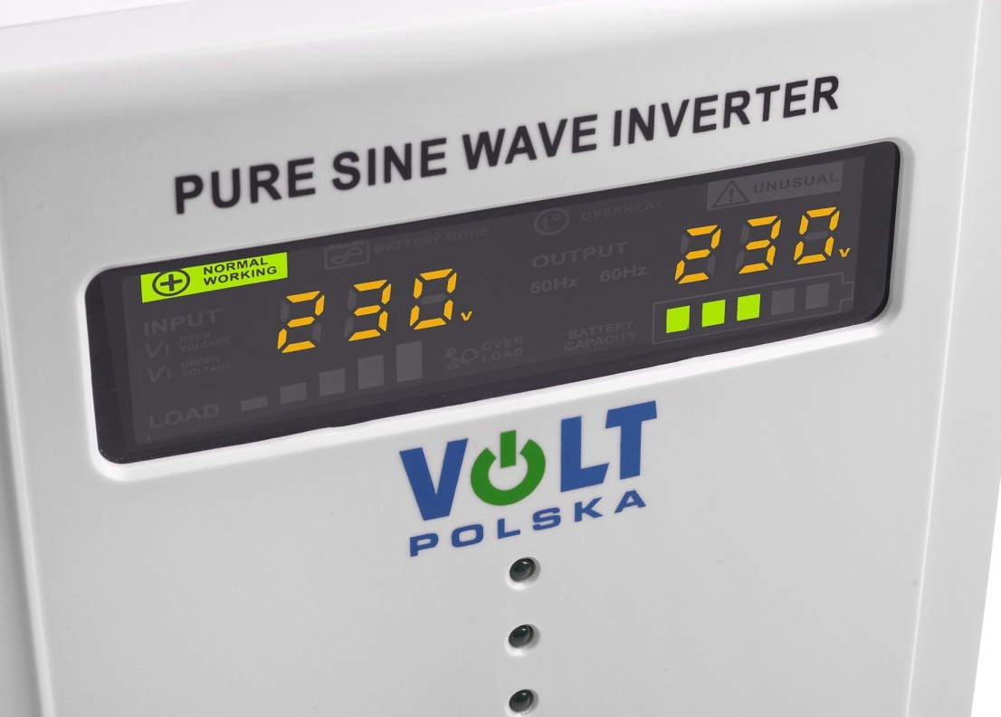 АВАРІЙНЕ ДЖЕРЕЛО ЖИВЛЕННЯ SINUS PRO 2000E 12/230V 2000W Виробник Volt Polska