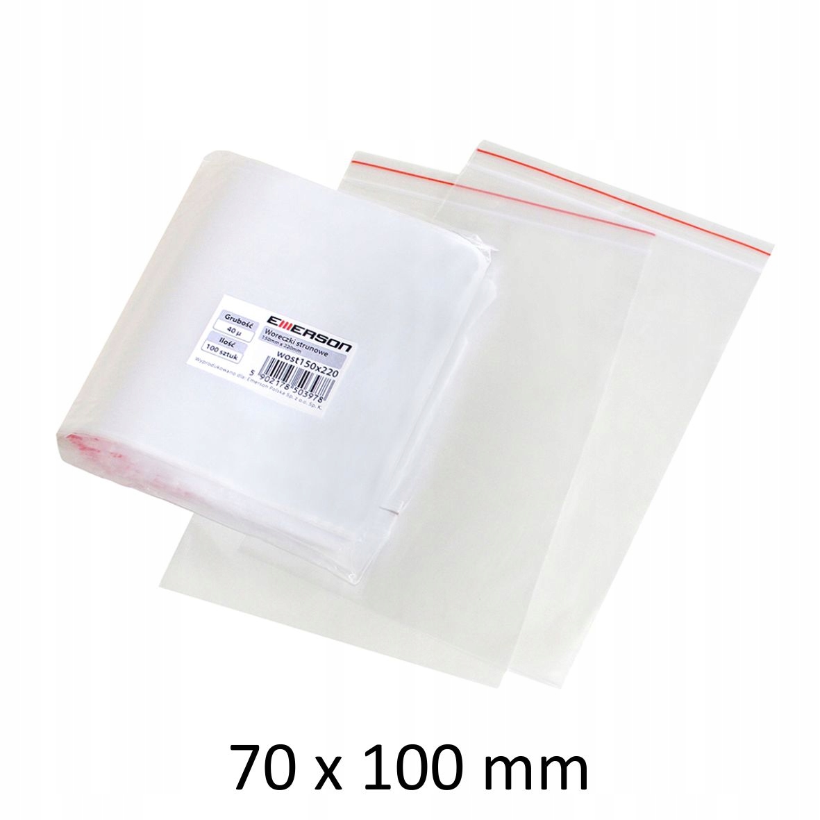 

Woreczki Strunowe Emerson 70x100 40qm 100 Szt