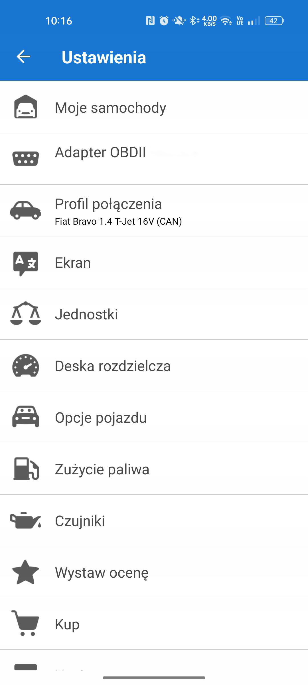 INTERFEJS DIAGNOSTYCZNY OBD2 BLUETOOTH TESTER ANDROID iOS WINDOWS POLSKI Marka Blow