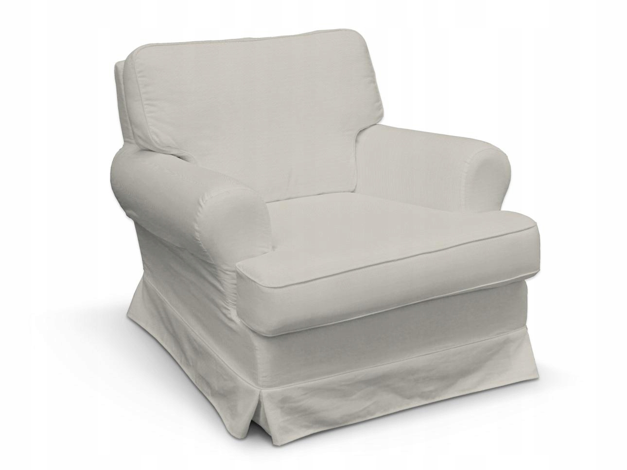 Dekoria potah na křeslo Barkaby Ikea šedý