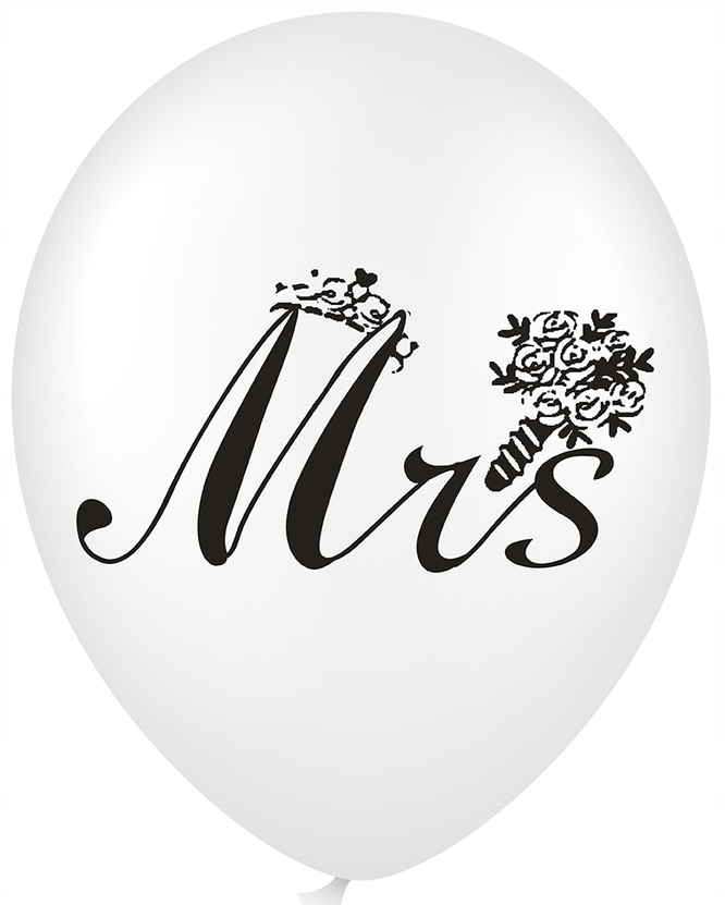 

Balon z napisem Mrs 18cali