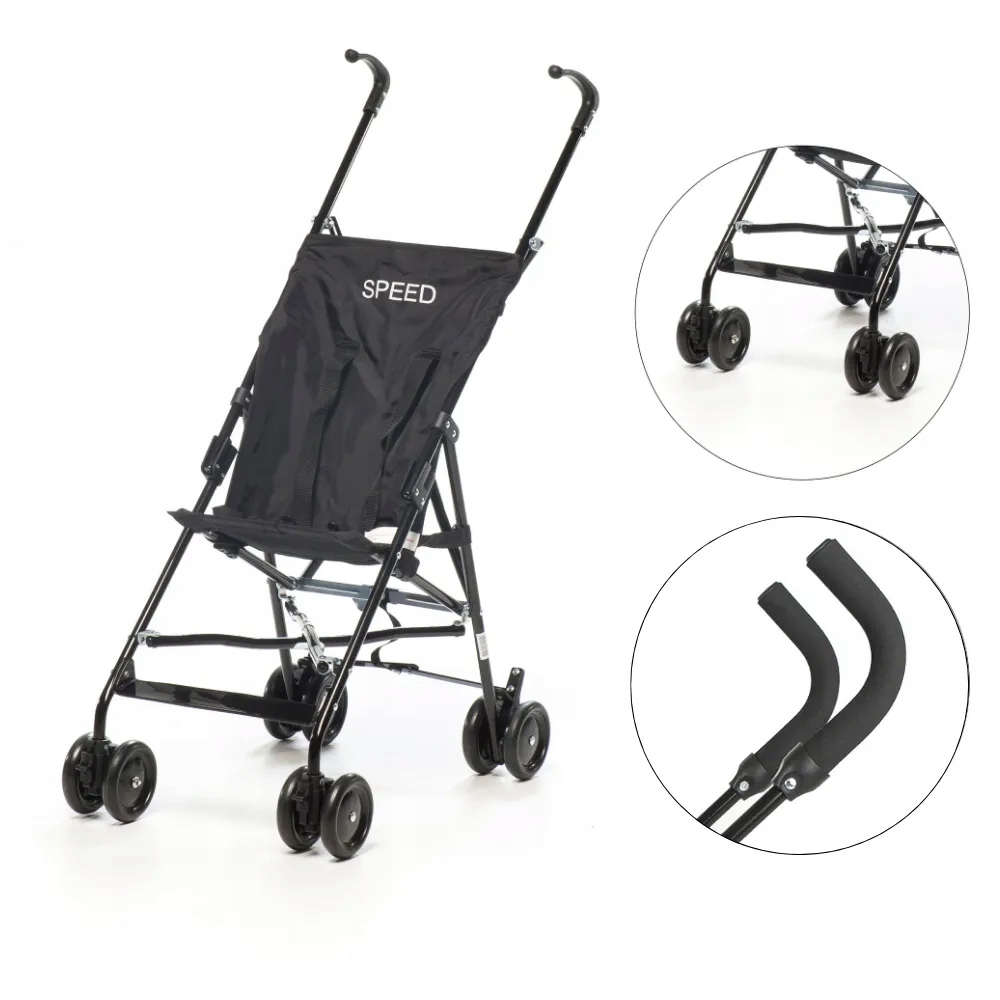 WÓZEK SPACEROWY SPACERÓWKA PARASOLKA LEKKA BABY TROLD SPEED Kod producenta 13-76GML