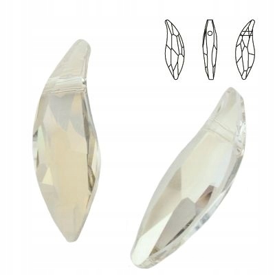 6904 MM 45 Swarovski Lily Silver Shade Ssha