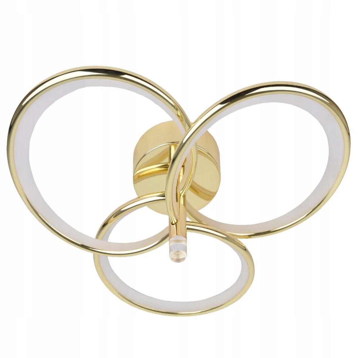 Light Prestige Azina Led stropná lampa Zlatá 3 krúžky 30 W