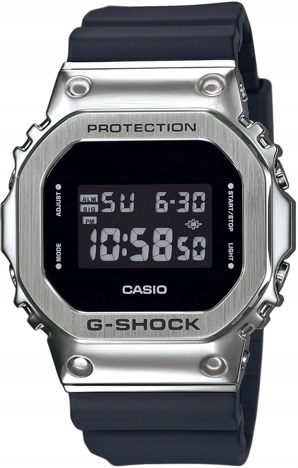 Zegarek męski G-shock GM-5600U-1ER czarny sportowy