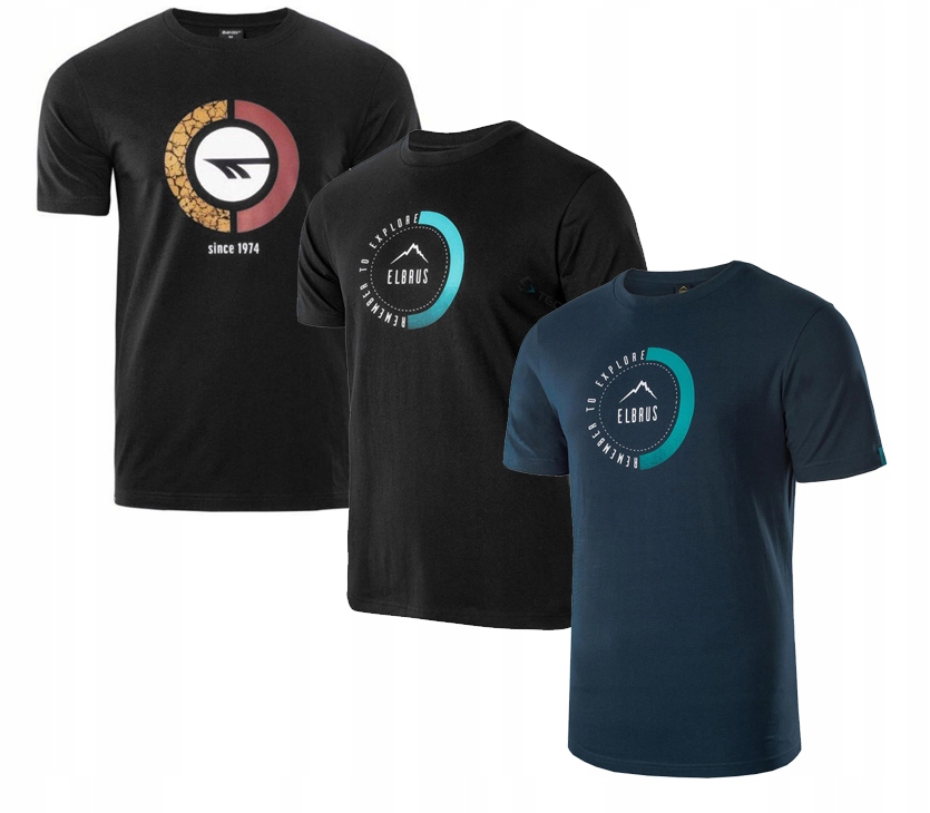 

Elbrus Zestaw 3SZT Męska Koszulka T-shirt XL