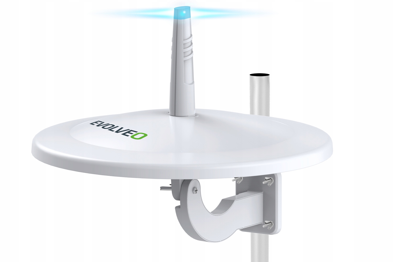 Evolveo Jade 3, aktívna vonkajšia anténa Fm/ Dab+/ DVB-T2, filter Lte, 4G…