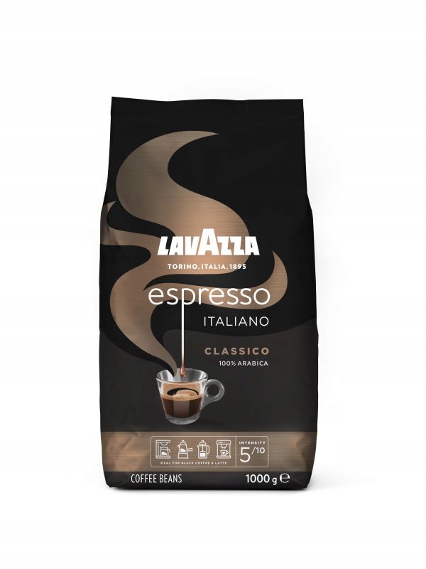 Levně Káva zrnková Lavazza Espresso Italiano Classico 100% italská arabica 1 kg