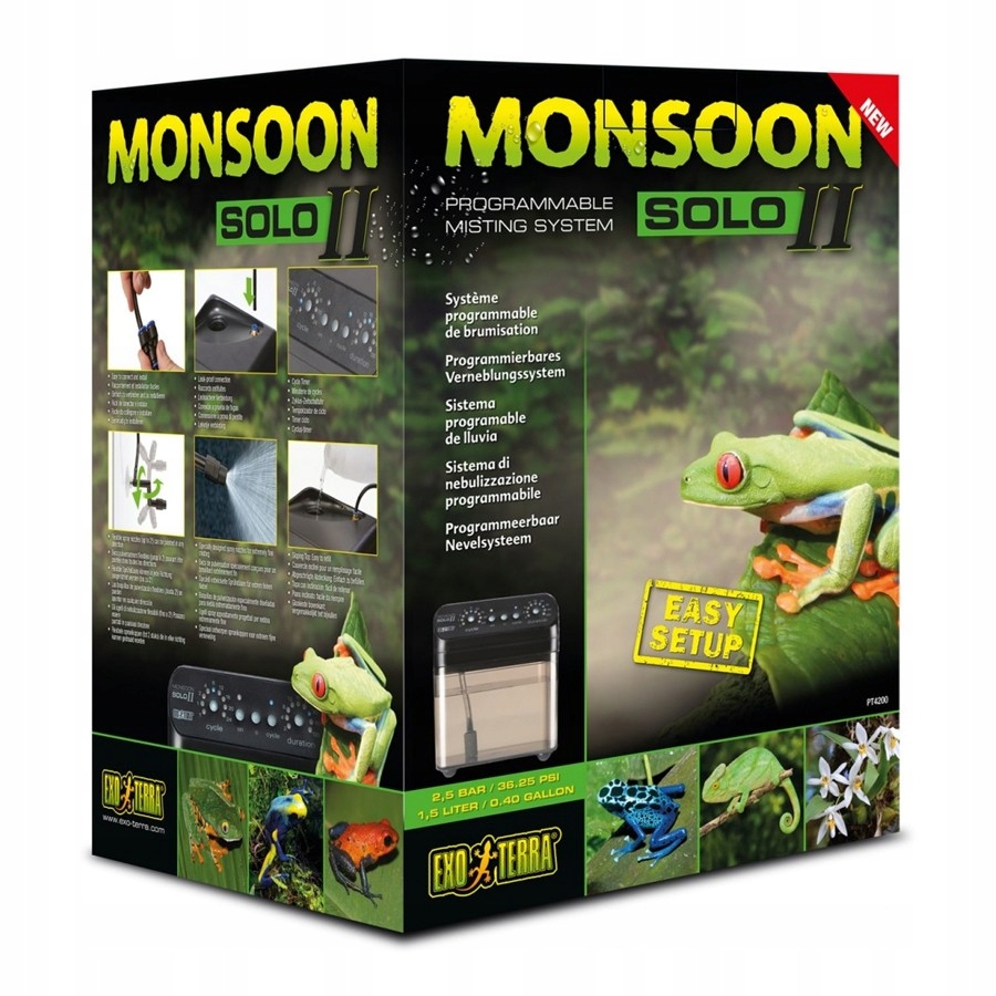 System zraszający 1,5L Monsoon Solo II Exo Terra
