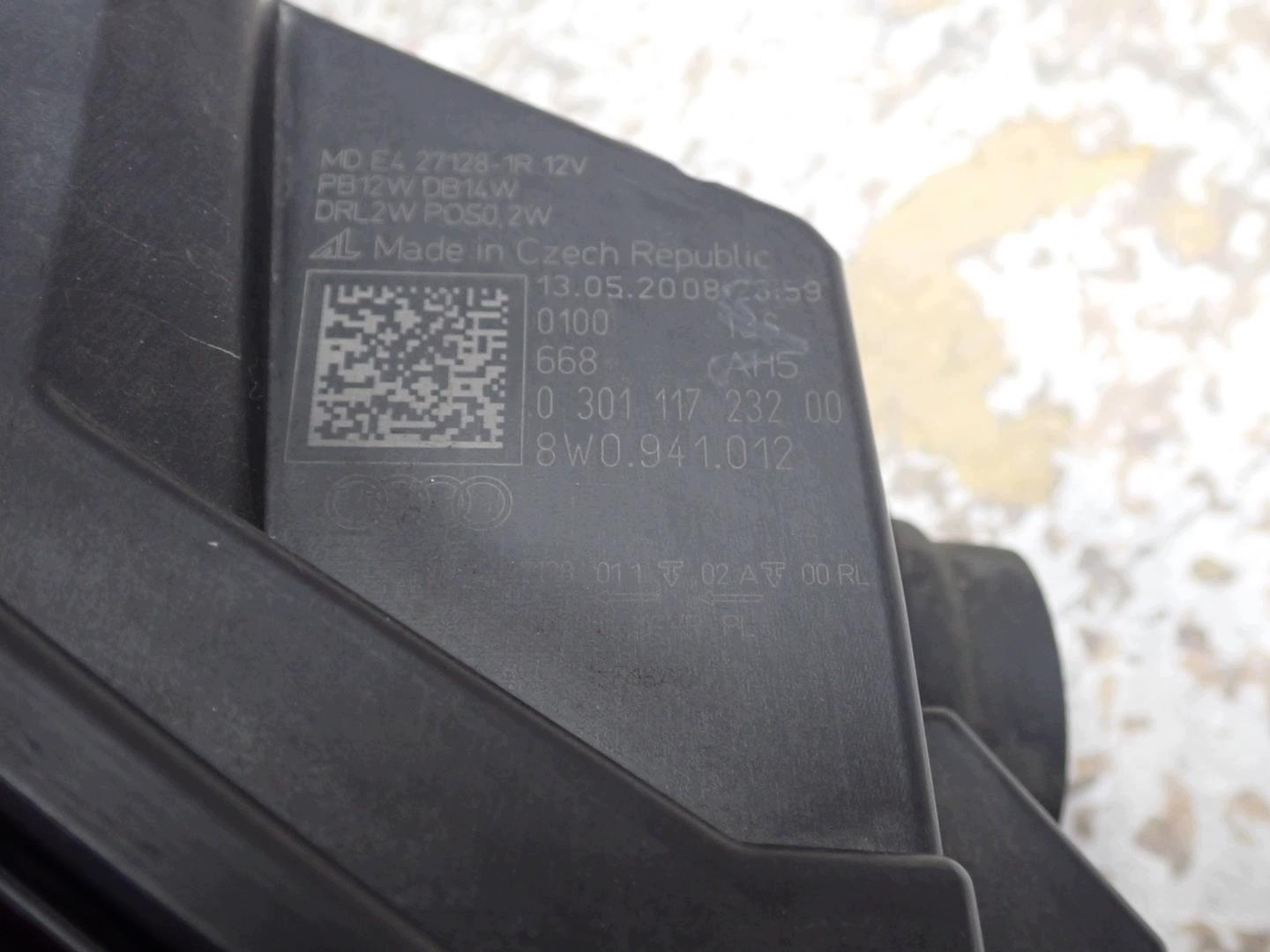 light front front right AUDI A4 B9 LIFT 2019- FULL LED 8W0941012