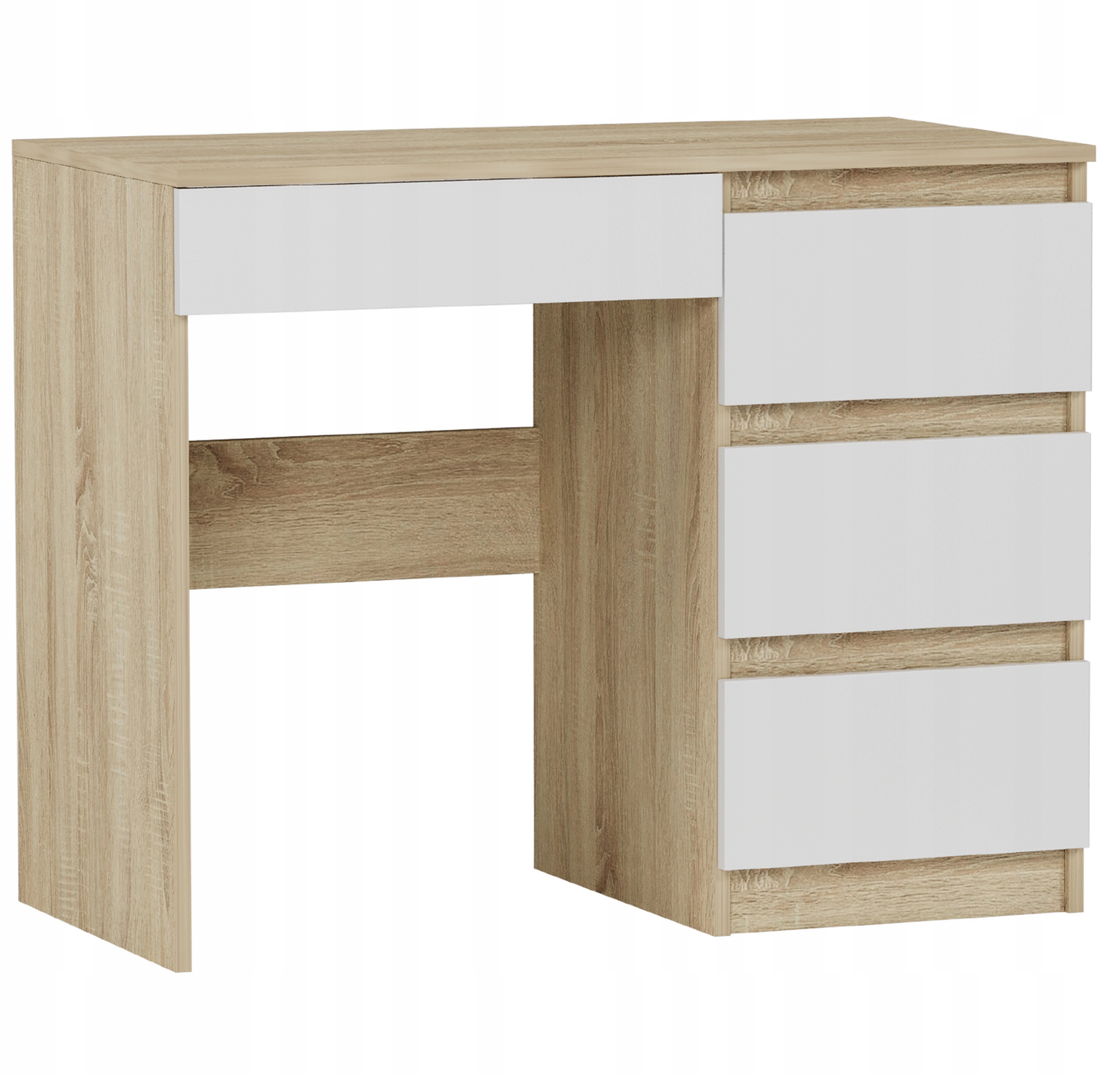 Biurko prostokątny Framire 96 x 50 x 77 cm dąb sonoma