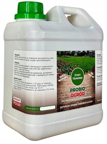 Probio Ogród Żywy Trawnik – regeneracja trawnika – 2 l