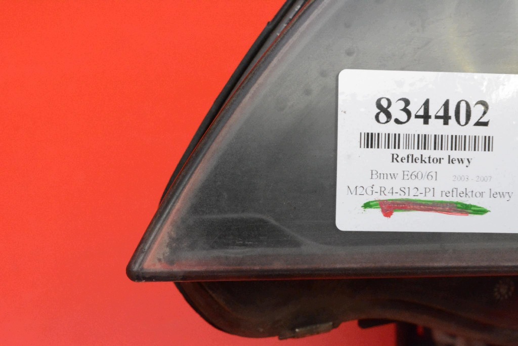 REFLEKTOR left light front EU 158721-00 BMW E60 E61 03-07