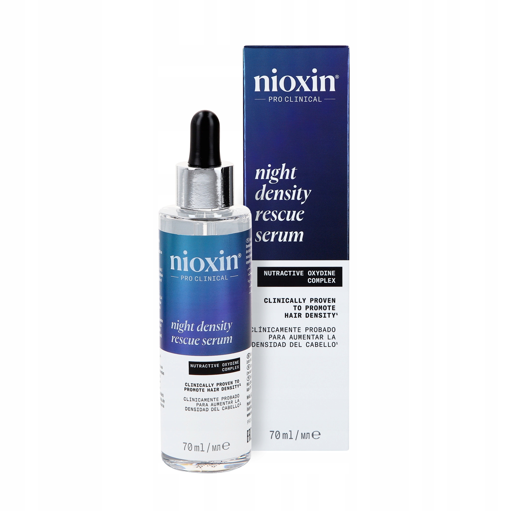 Nioxin Pro Clinical Night Noční zahušťující kúra na vlasy 70 ml