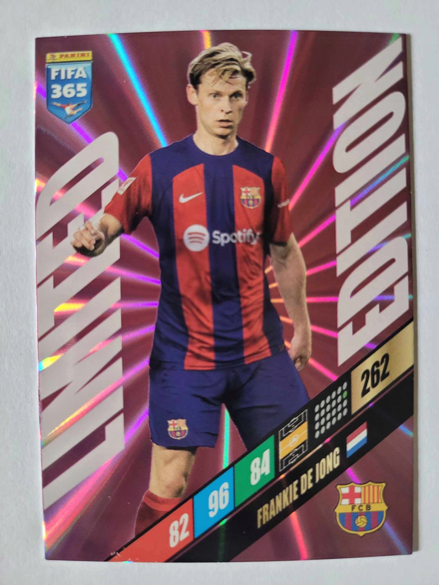 Fifa 365 2024 Panini Limited Frankie De Jong