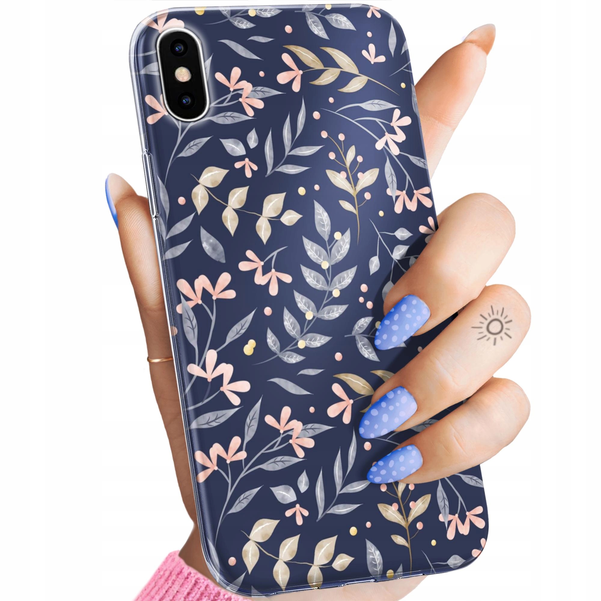 Etui Do Iphone Xs Max Floral Botanika Bukiety Obudowa Pokrowiec Case