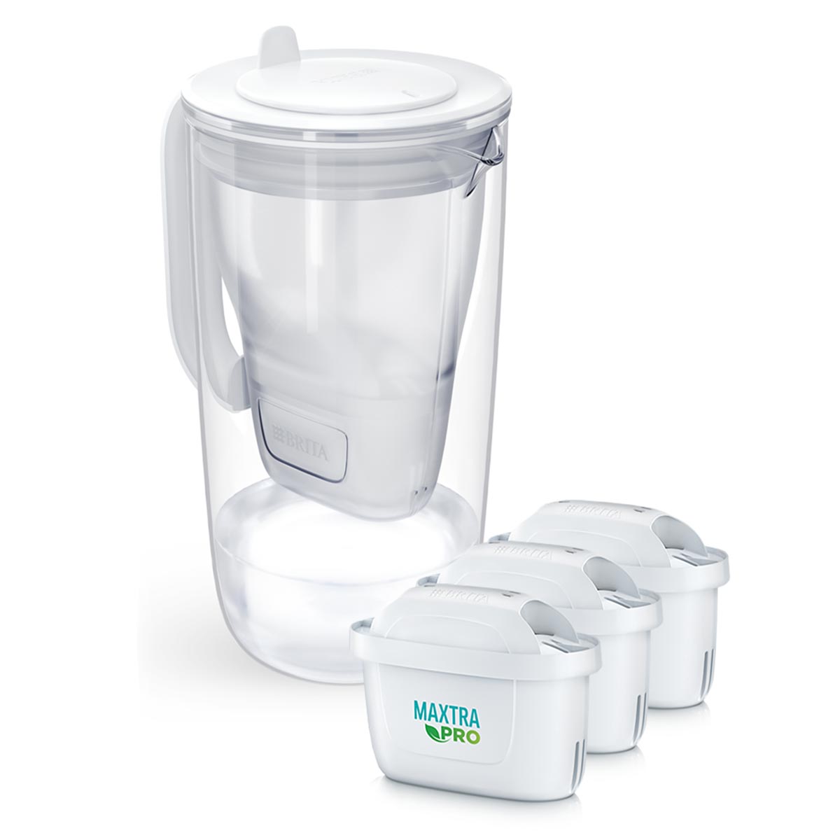 Brita dzbanek szklany Glass szary z filtrami Maxtra Pure Performance 3 szt.