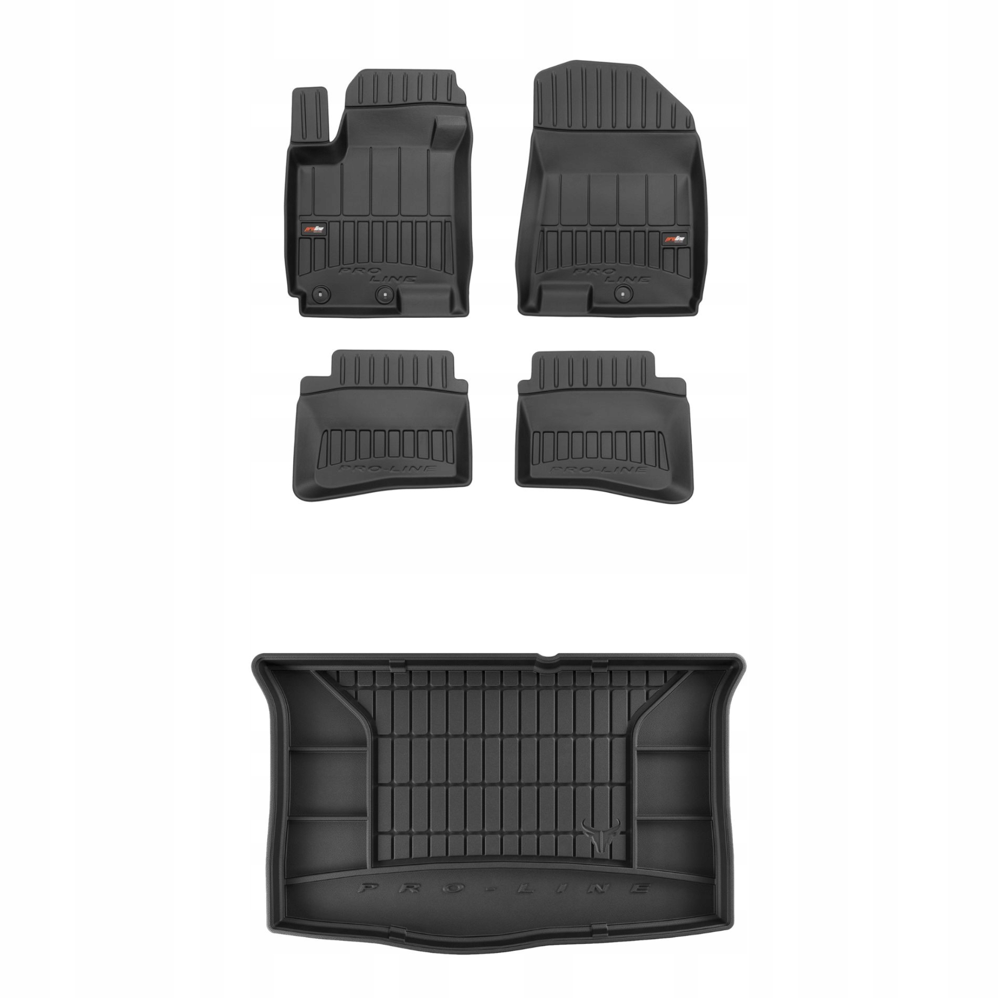 Sada gumových kobercov a rohoží pre Hyundai i20 II 2014-2020