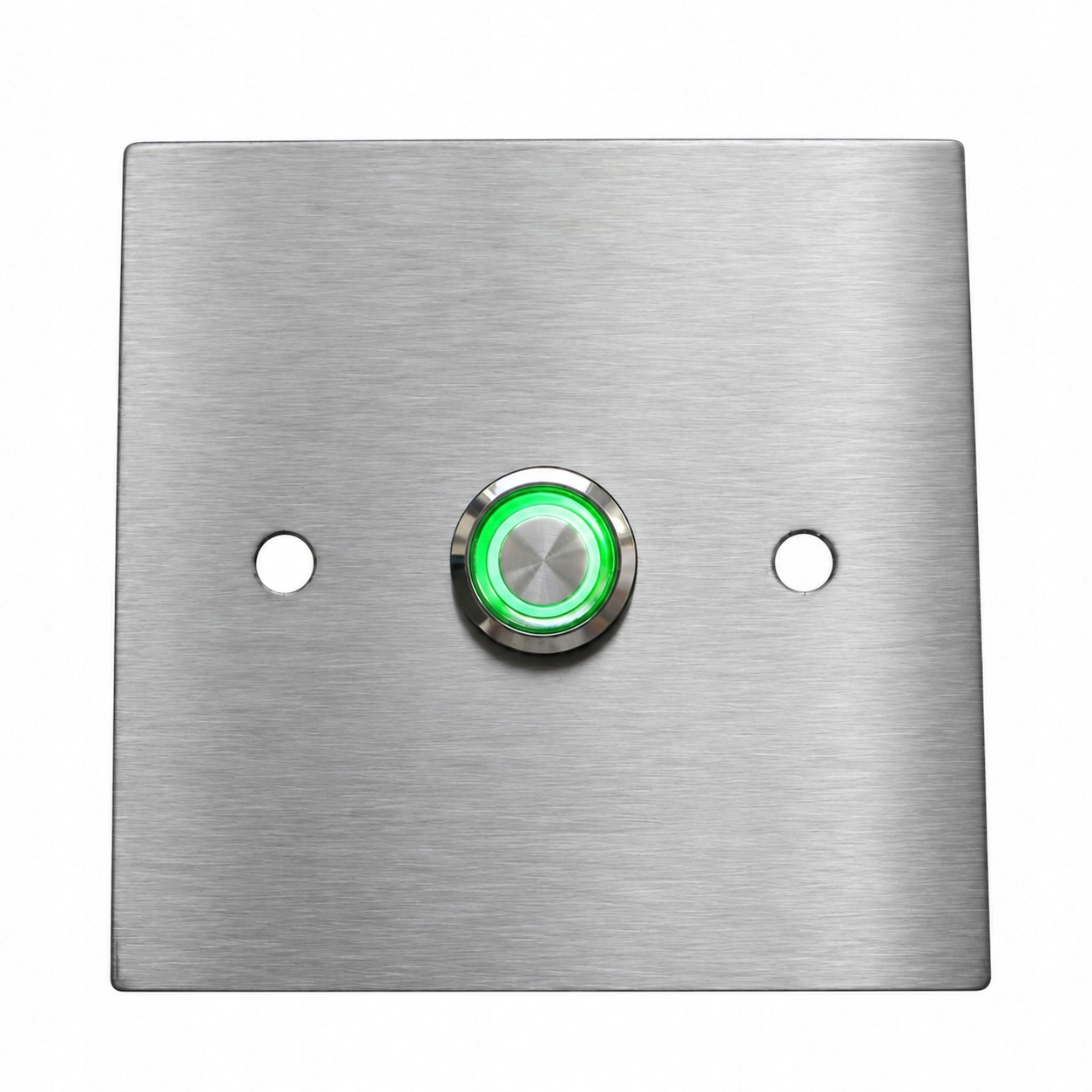 Tlačítko výstupu vstupní brány domofonu dveře Led 10x10 Inox nerez