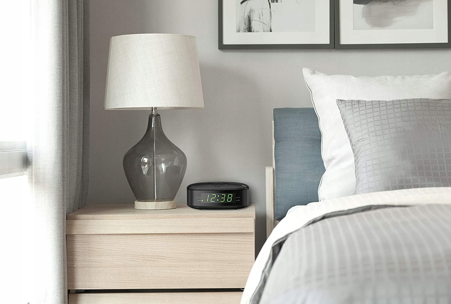 Radiobudzik PHILIPS TAR3205/12 Czarny Liczba zapamiętywanych stacji 10