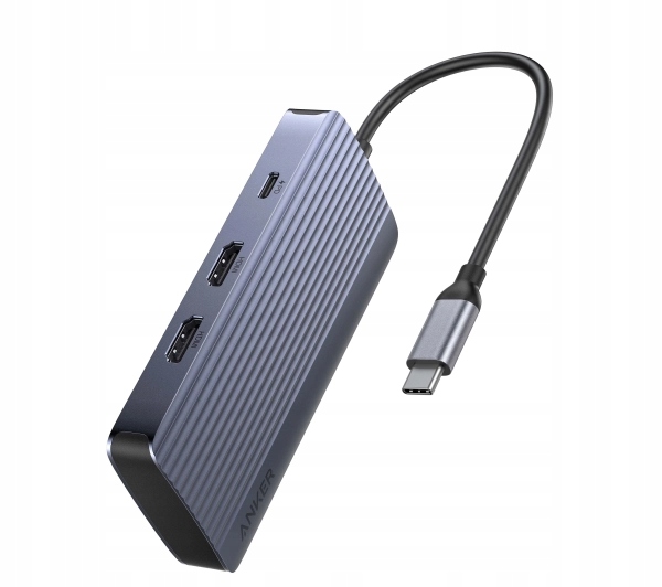 Usb hub Anker PowerExpand A 83740 2 7 W 1 10 Gbps C šedý