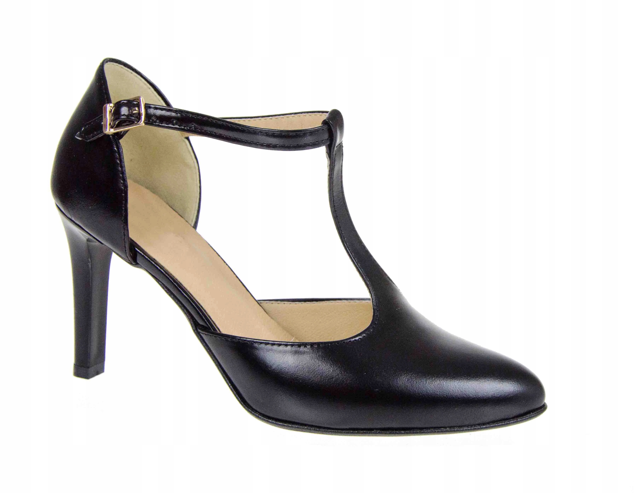 LaRoni E436 Lodičky Kůže Lico Černé