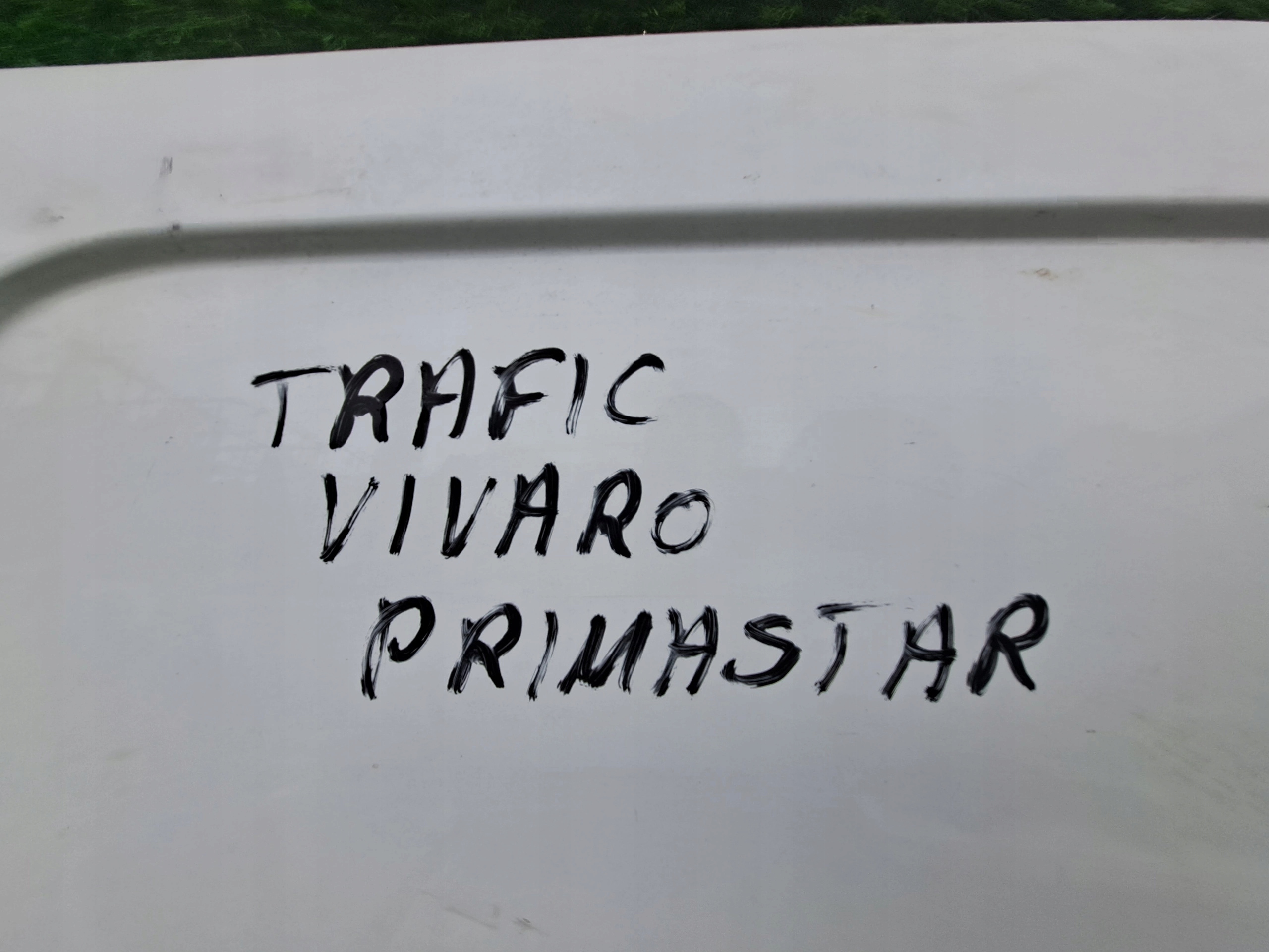 RENAULT TRAFIC VIVARO PRIMASTAR door left sliding complete