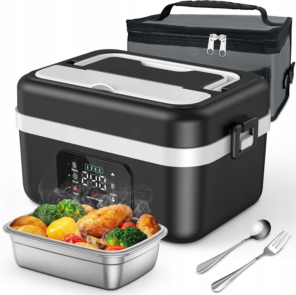 1L Elektrický Ohřívač Lunch Box Jídelní Box 60W 5V/9V/12V