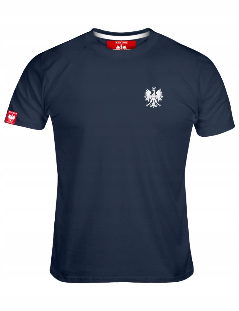 Koszulka Męska Patriotyczna Orzeł Herb Polski Wot