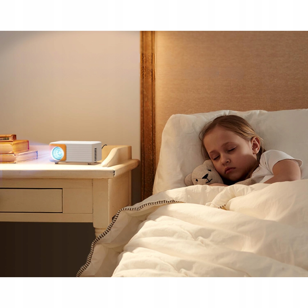 YOTON WiFi Bluetooth Mini Projektor Full HD 1080P do telefonu komputera Marka inna