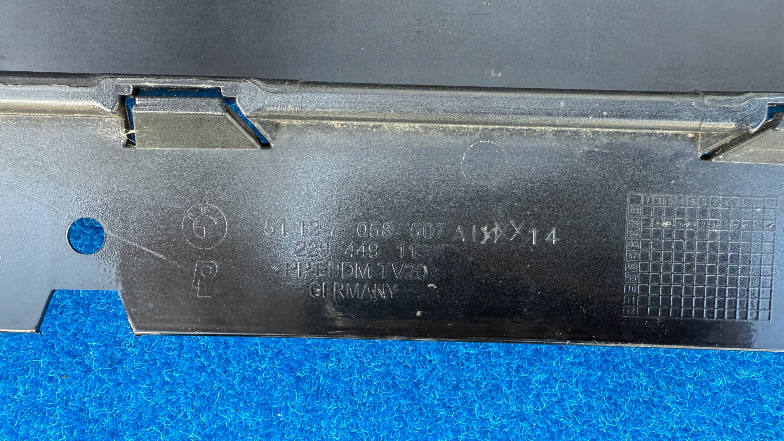 BMW 1 E87 04-08 ROK bumper rear part rear 51127058507 FA132