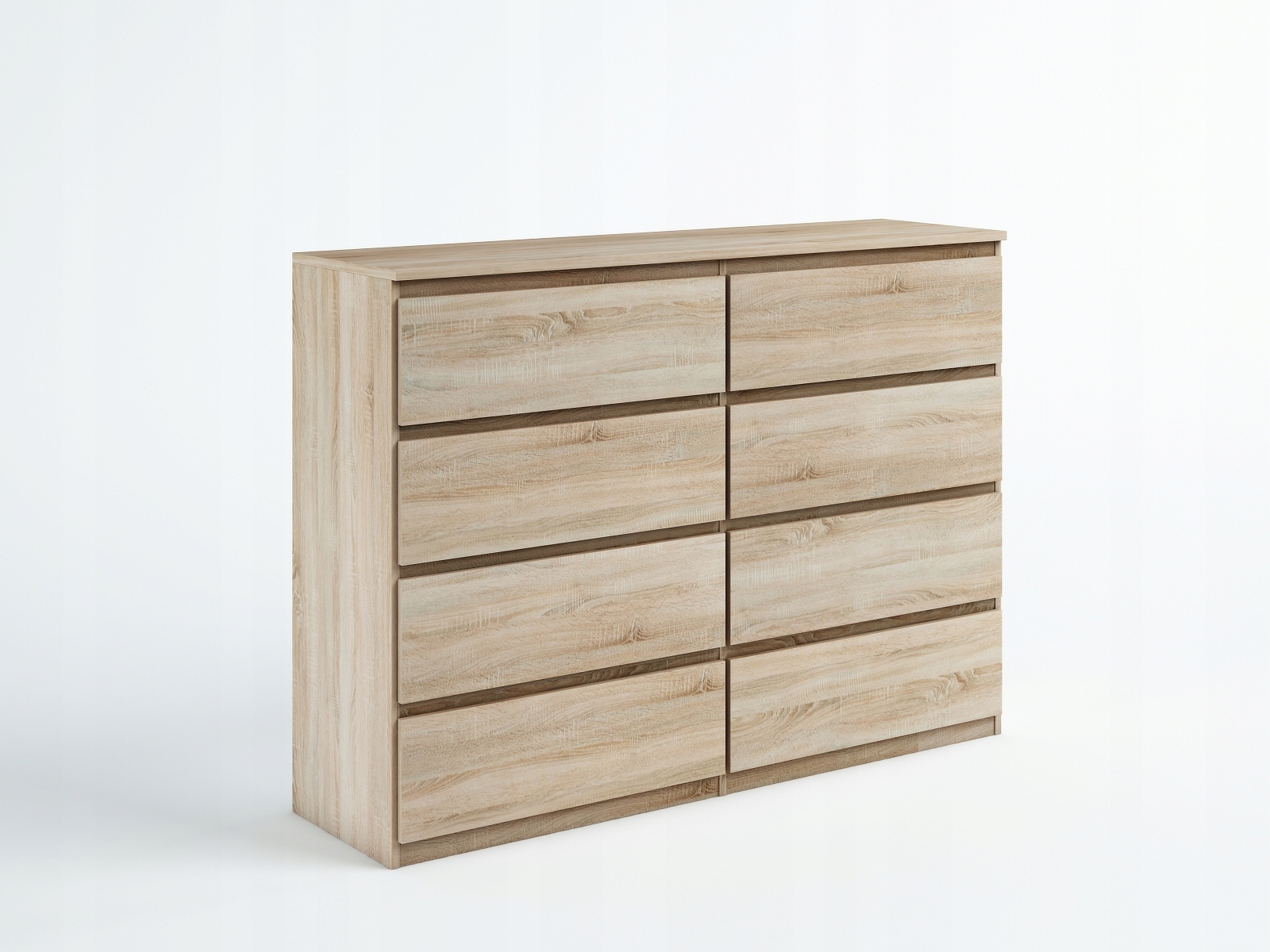 Komoda Nudo 120 cm do obývacího pokoje Ložnice Dub sonoma