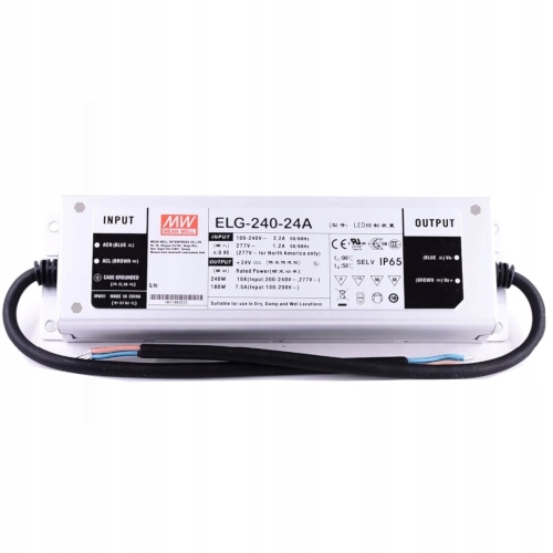 Led napájací zdroj Mean Well ELG-240-24A 24V 10A 240W