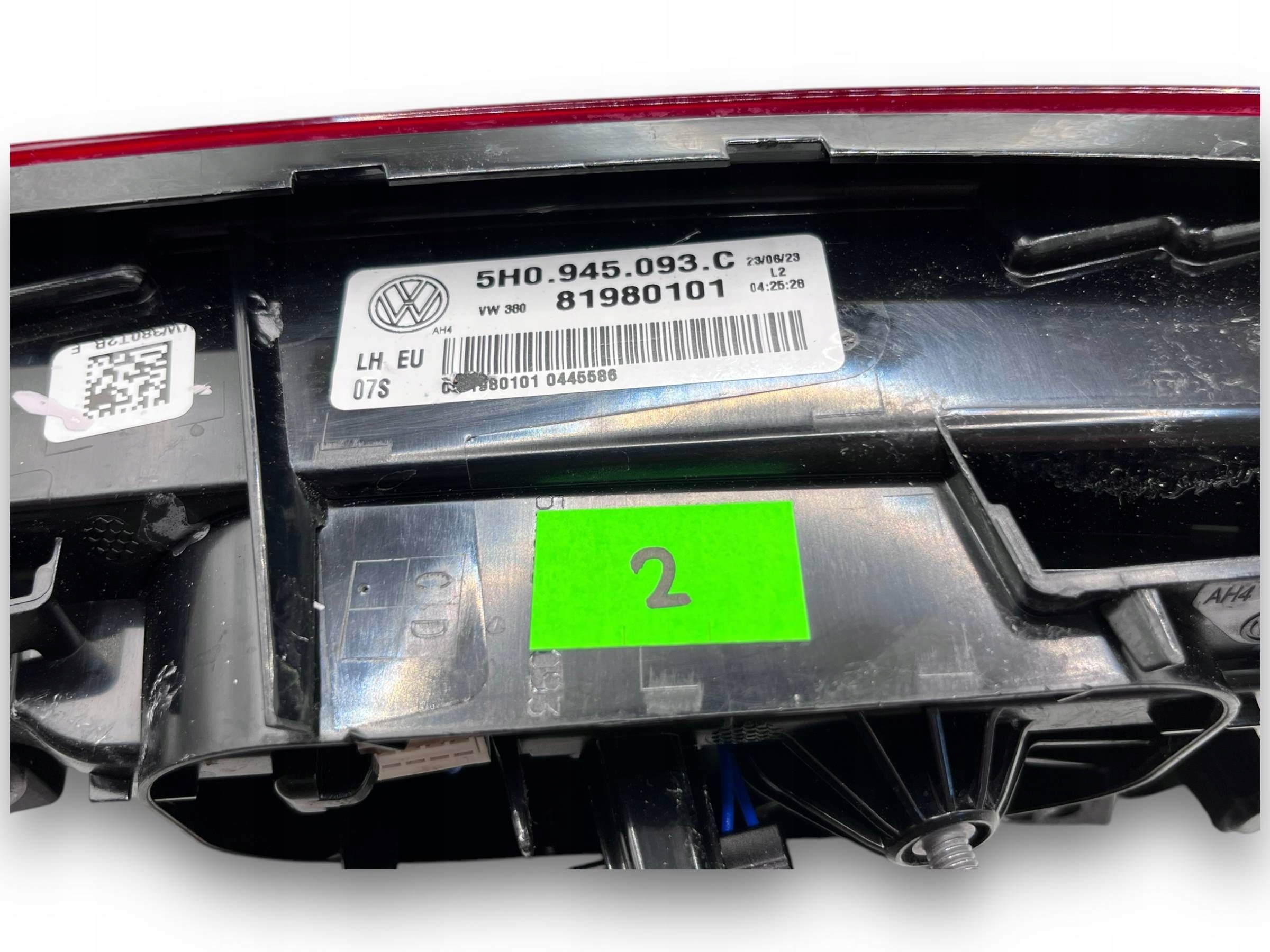 REFLEKTOR light left rear part FULL LED VW GOLF VIII 5H0945093C !J