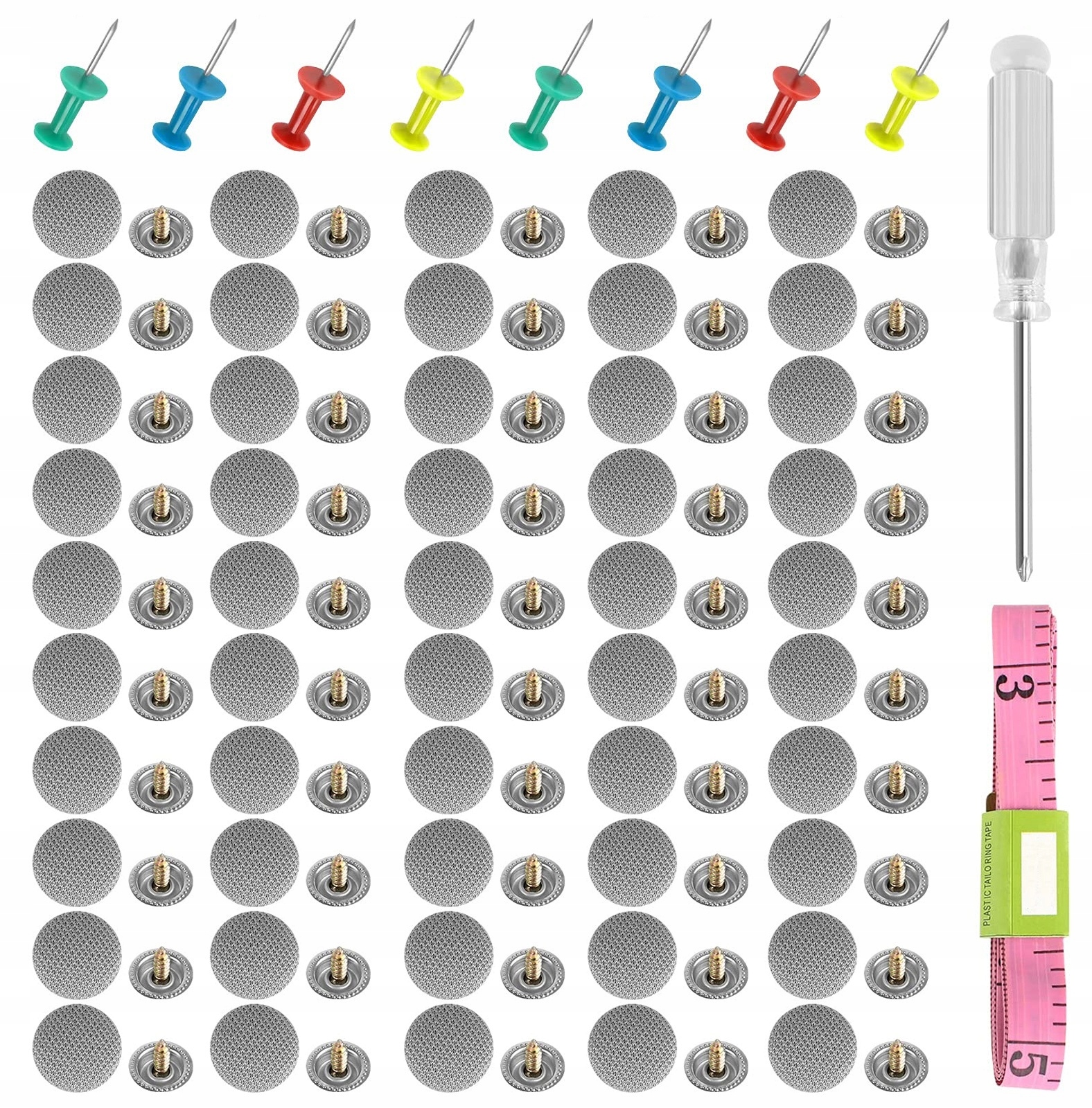 ZESTAW NAPRAWCZY PODSUFITKI SAMOCHOWODEJ 62 szt