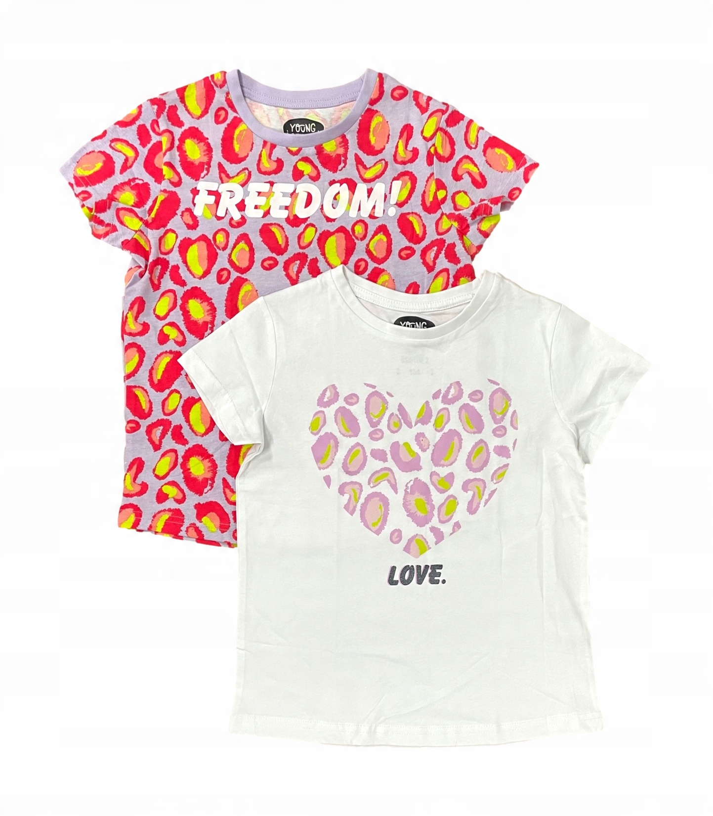 

Freedom Love 2pak bluzka koszulka t-shirt *164