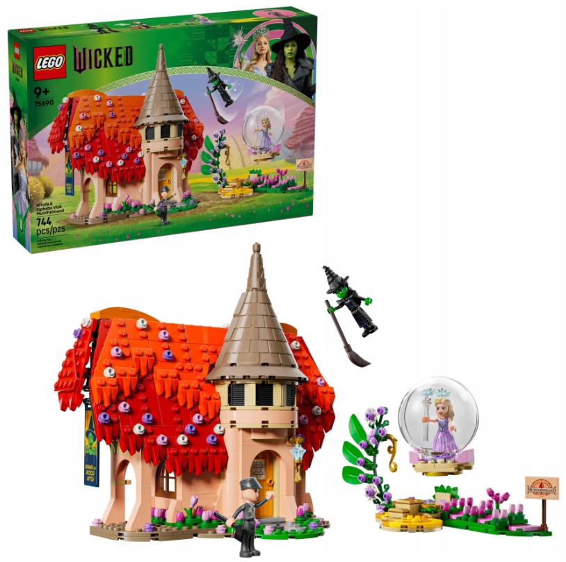 75690 Lego Wicked Návštěva Glindy a Elphaby v Munchkinlandu