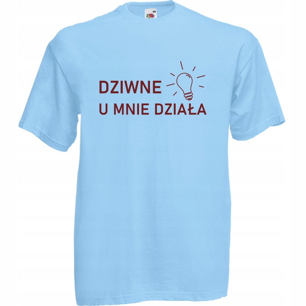 

Koszulka u mnie działa programista XXL błękitna