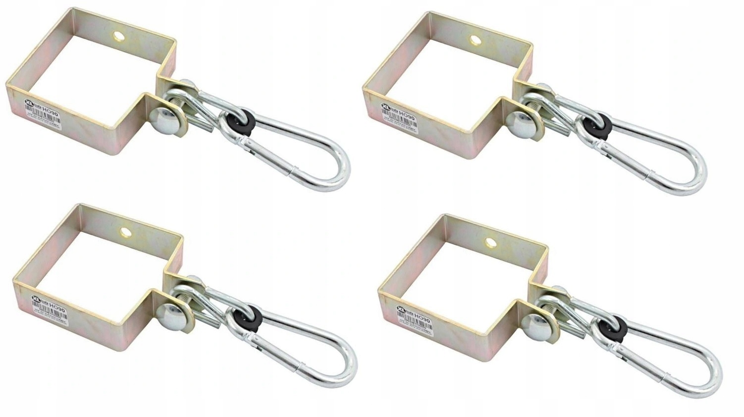 Zestaw 4szt obejm mocowanie do huśtawki 90x90mm Kod producenta HO90