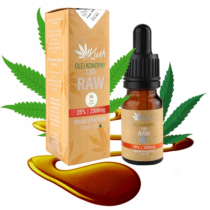 

Naturalny Olejek Konopny Cbd 25% Pełne Spektrum